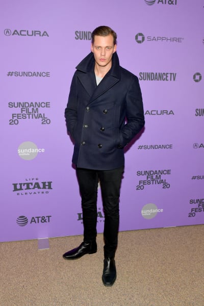 bill skarsgard attends the 2020 sundance film festival nine days